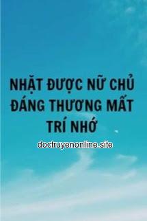 Nhặt Được Nữ Chủ Đáng Thương Mất Trí Nhớ